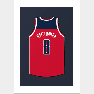 Rui Hachimura Washington Jersey Qiangy Posters and Art